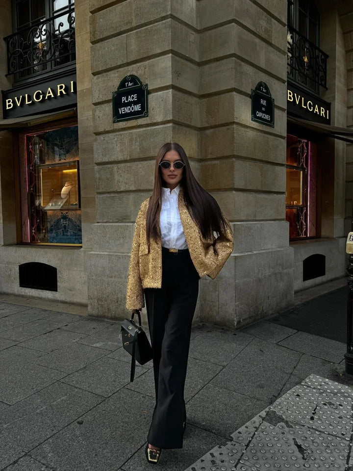 Lune London | Sequin Oversized Statement Jacket