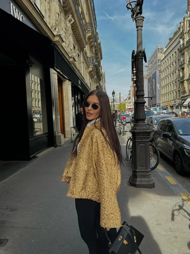 Lune London | Sequin Oversized Statement Jacket