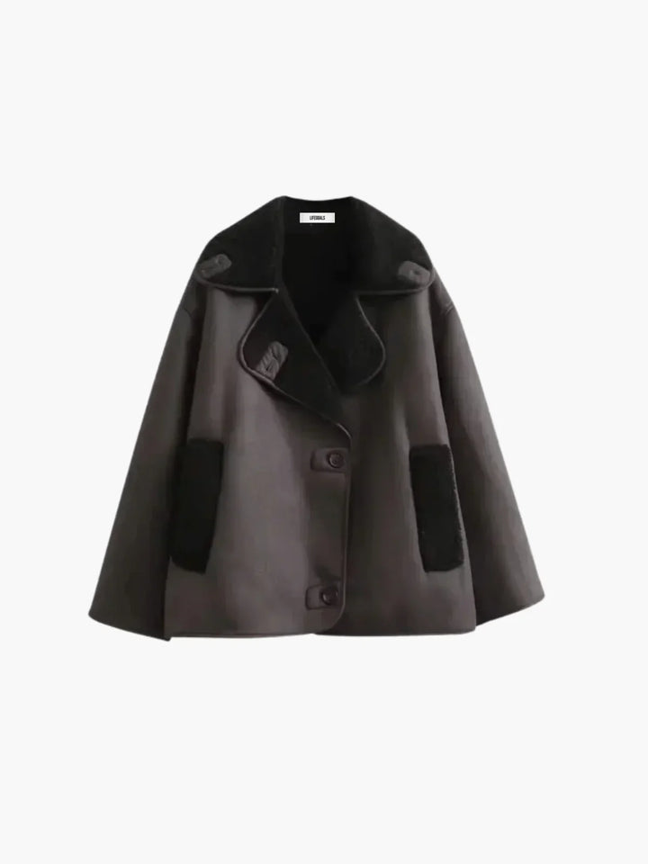 Lune London | Stylish Faux Shearling Coat