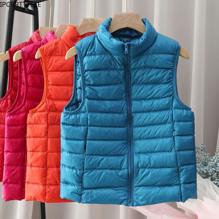 Lune London | Lightly Quilted Vest with Feminine Fit