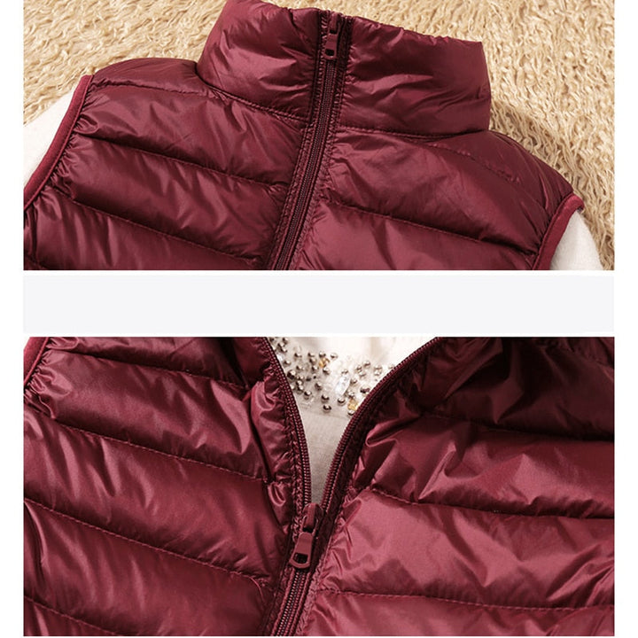 Lune London | Lightly Quilted Vest with Feminine Fit