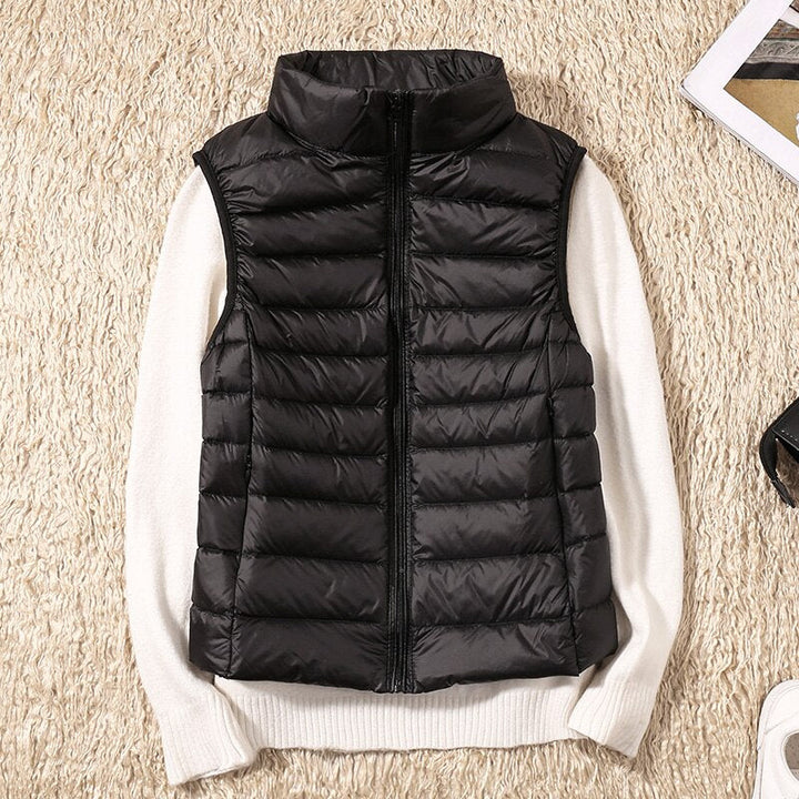 Lune London | Lightly Quilted Vest with Feminine Fit