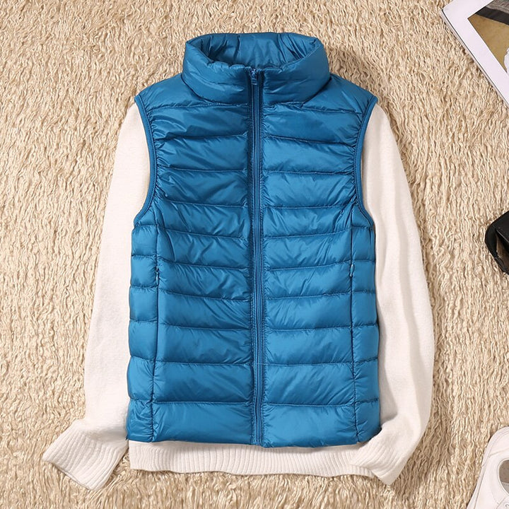 Lune London | Lightly Quilted Vest with Feminine Fit