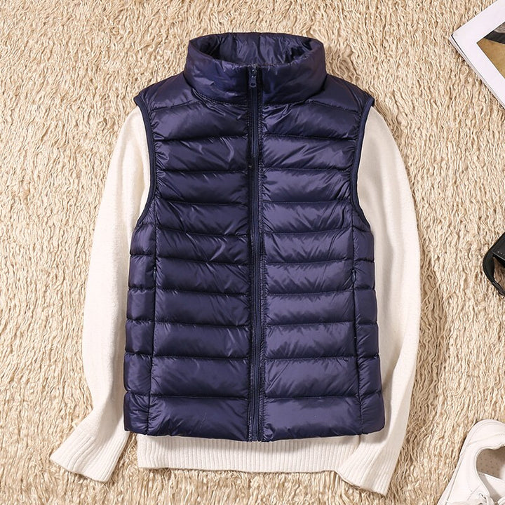 Lune London | Lightly Quilted Vest with Feminine Fit
