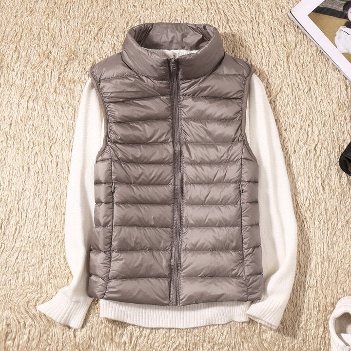 Lune London | Lightly Quilted Vest with Feminine Fit