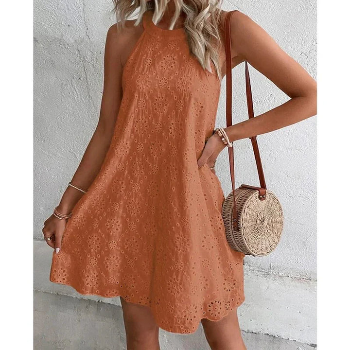 Lune London | Lässig Mini Kleid Ärmellos