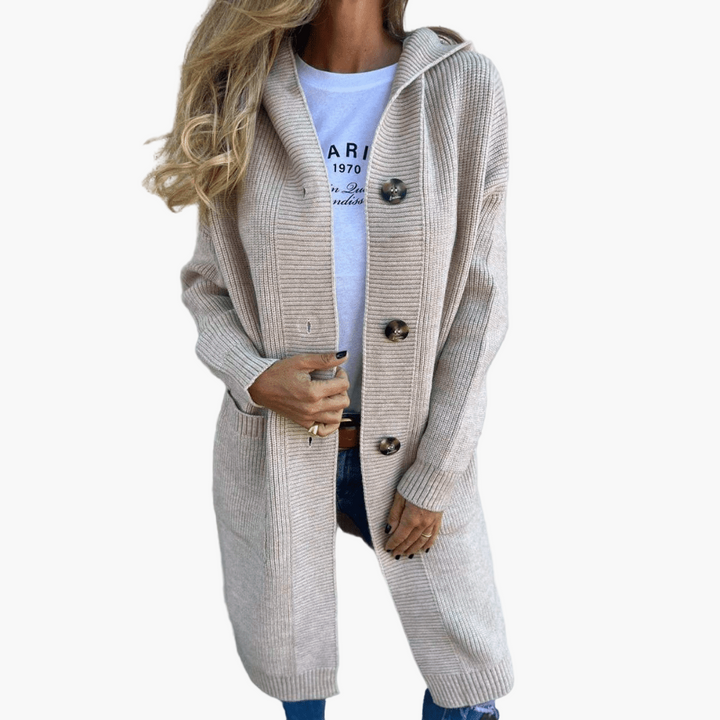 Lune London | Long Cardigan - Trendy Cardigan for the Office and Leisure