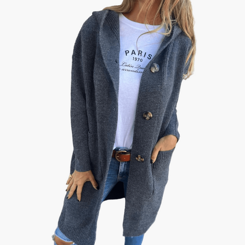 Lune London | Long Cardigan - Trendy Cardigan for the Office and Leisure