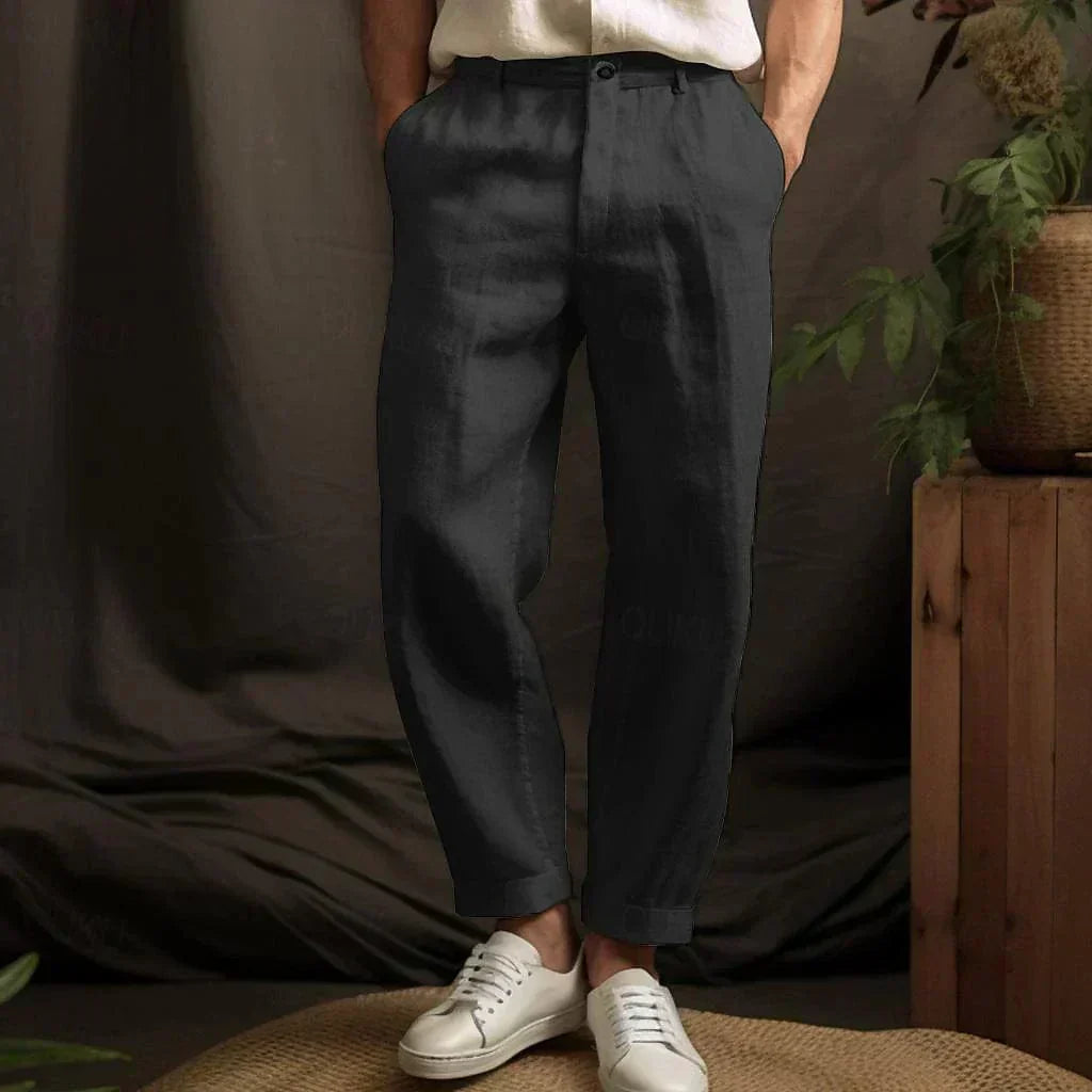Chic Und Stil | Casual Men's Linen Pants for Summer