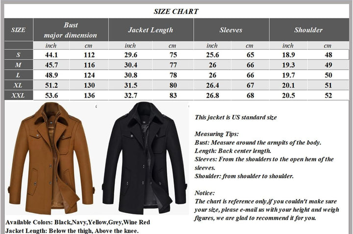 Lune London | Classic Men's Winter Blazer