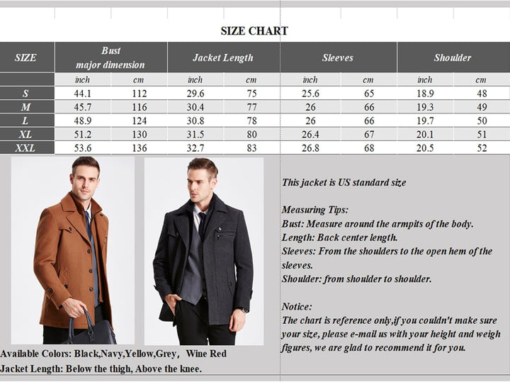 Lune London | Classic Men's Winter Blazer