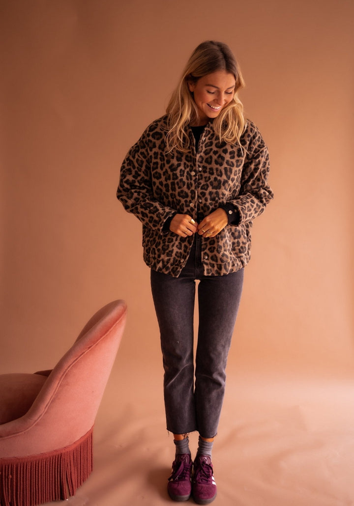 Lune London | Jacket with leopard pattern