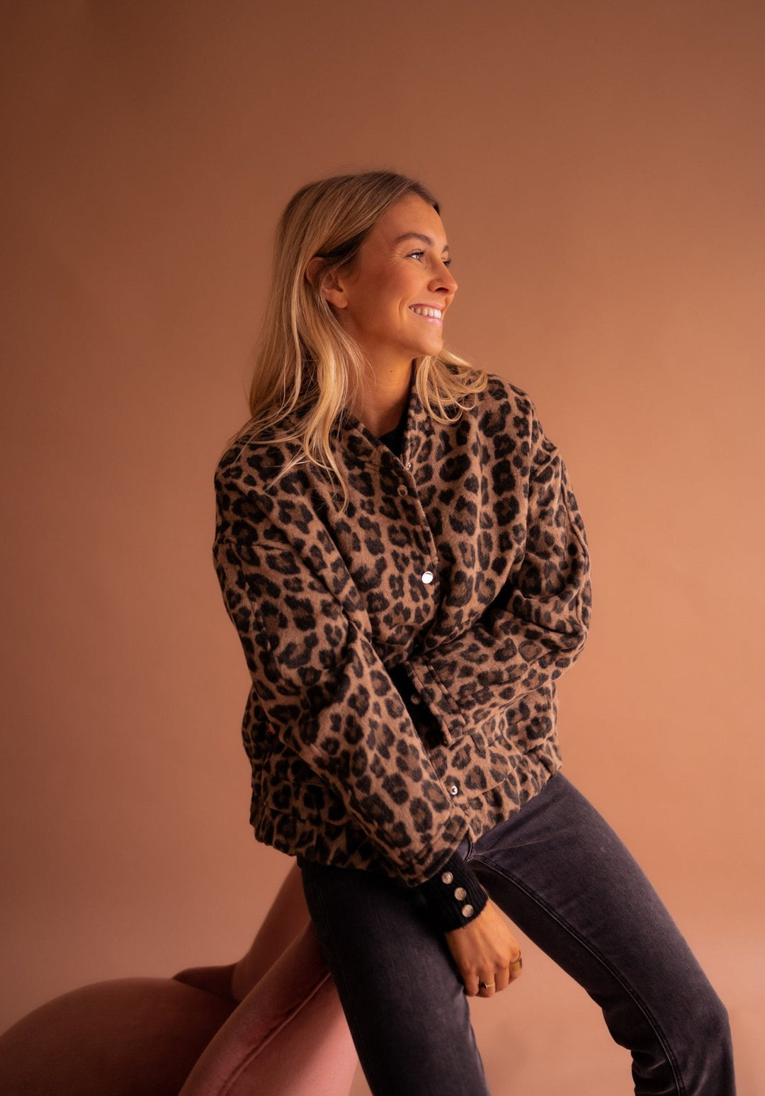 Lune London | Jacket with leopard pattern