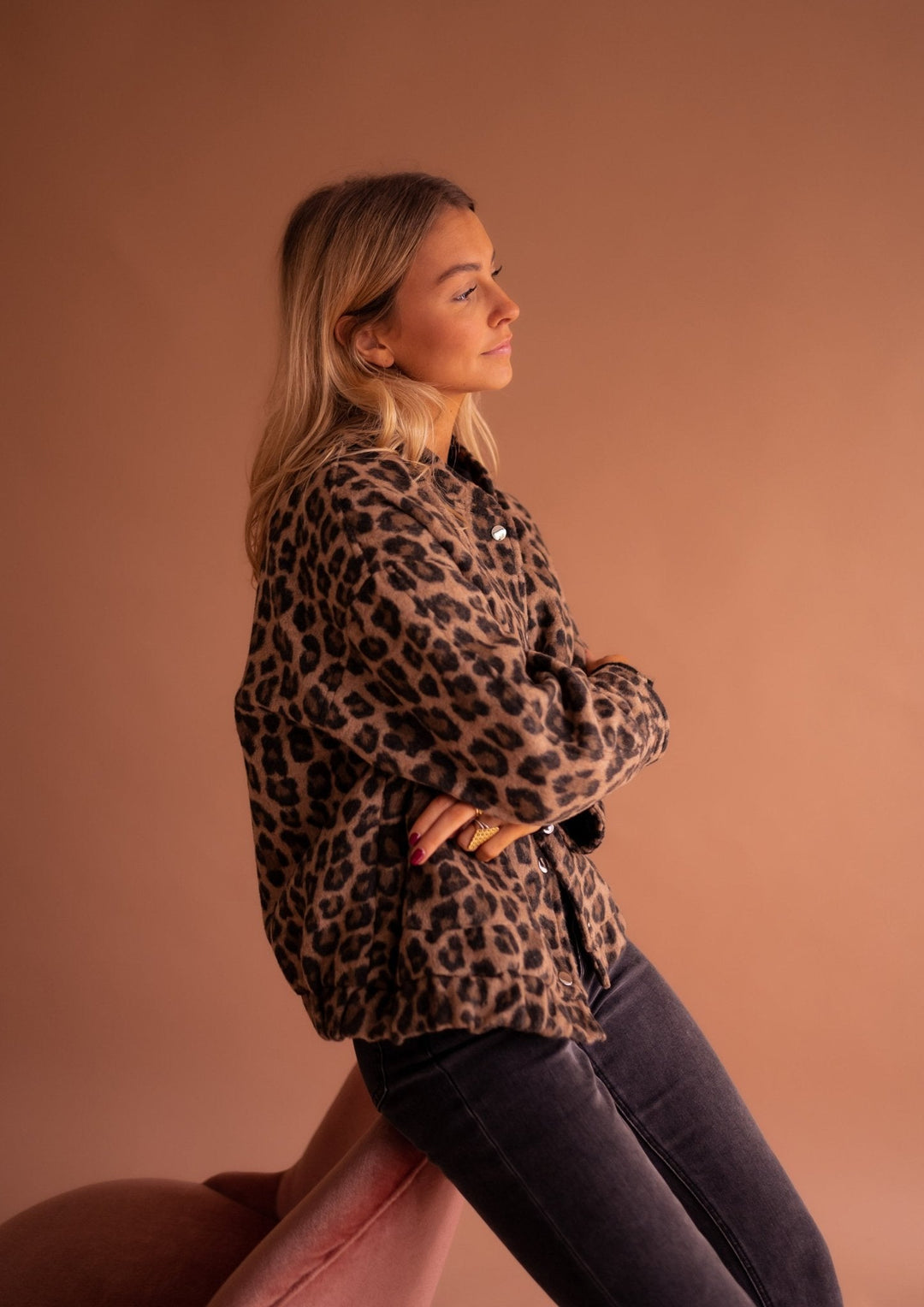 Lune London | Jacket with leopard pattern
