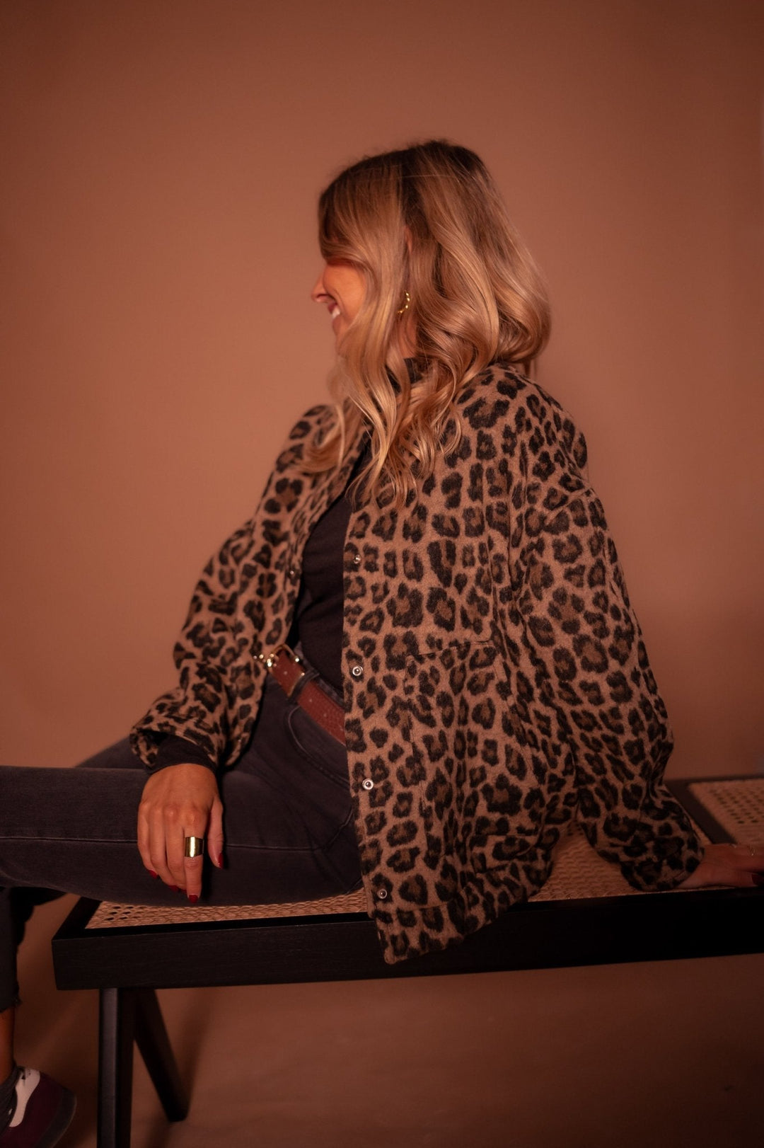 Lune London | Jacket with leopard pattern