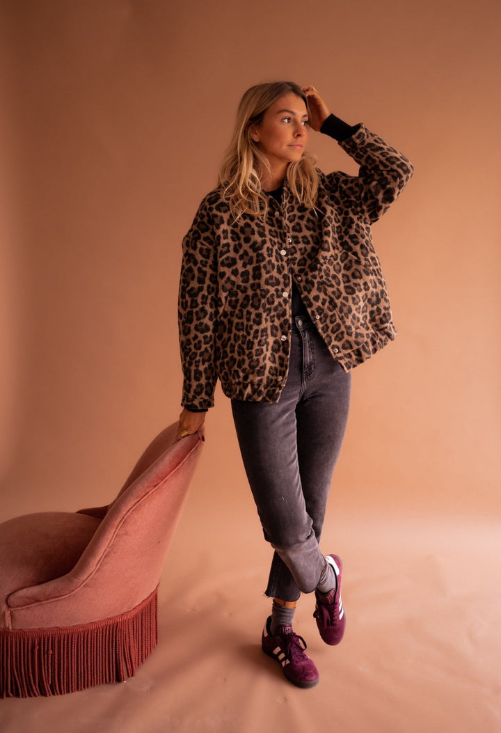 Lune London | Jacket with leopard pattern