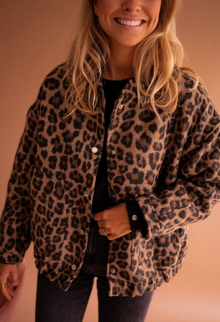 Lune London | Jacket with leopard pattern