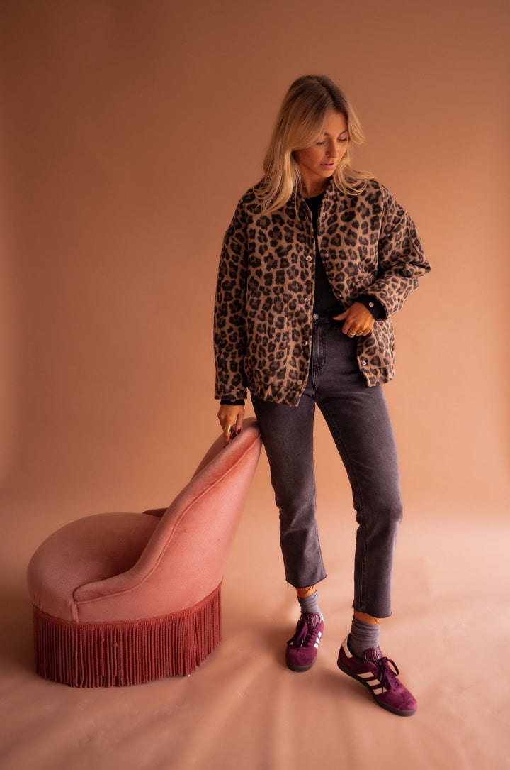 Lune London | Jacket with leopard pattern