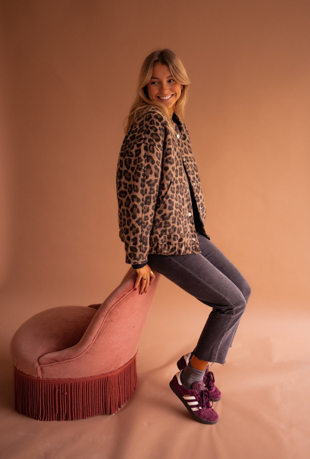 Lune London | Jacket with leopard pattern