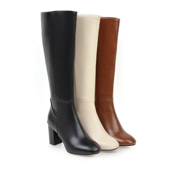 Lune London | Luxury Vegan Leather Ankle Boots with Zipper