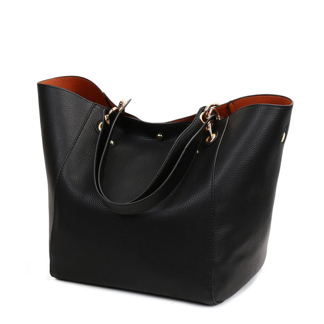 Lune London | Luxury Leather Shoulder Bag for Women Large Wallets