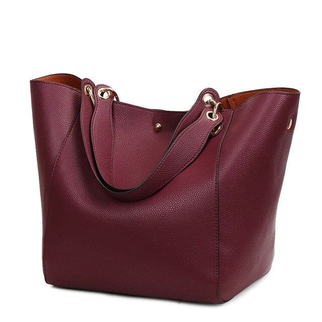 Lune London | Luxury Leather Shoulder Bag for Women Large Wallets
