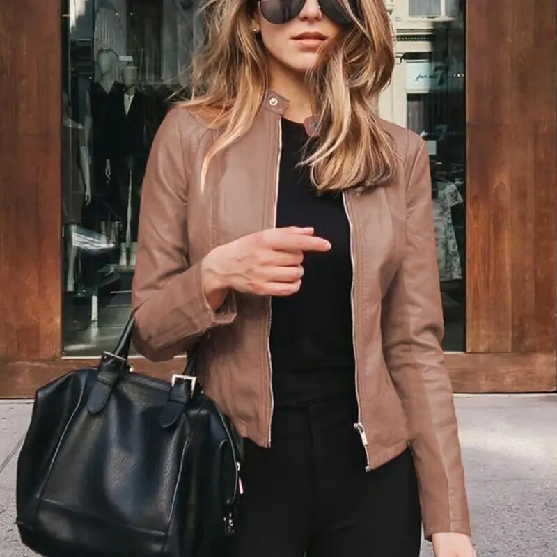 Lune London | Classic leather jacket for women