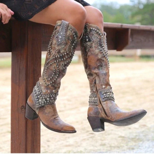 Lune London | Cowboy Boots with Heels