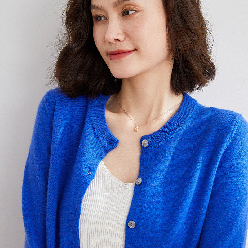 Lune London | Cozy cardigan with fine pattern