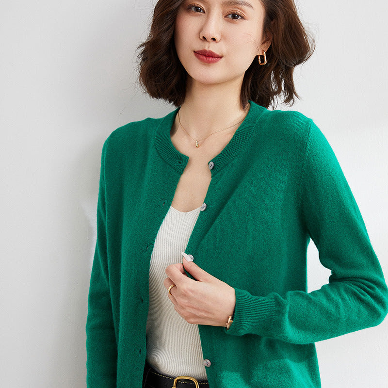 Lune London | Cozy cardigan with fine pattern
