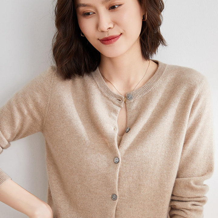 Lune London | Cozy cardigan with fine pattern