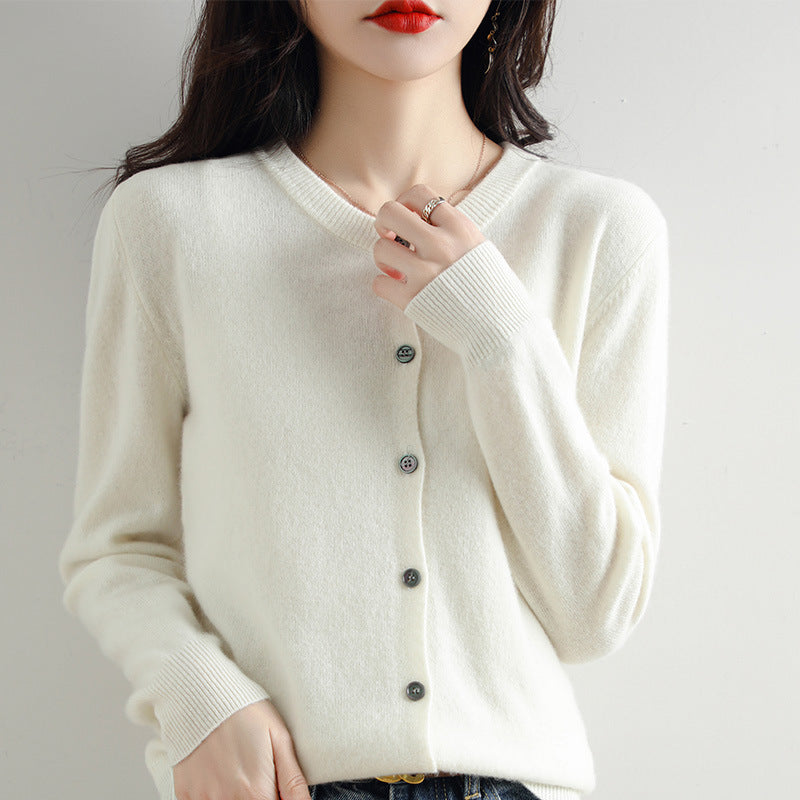 Lune London | Cozy cardigan with fine pattern