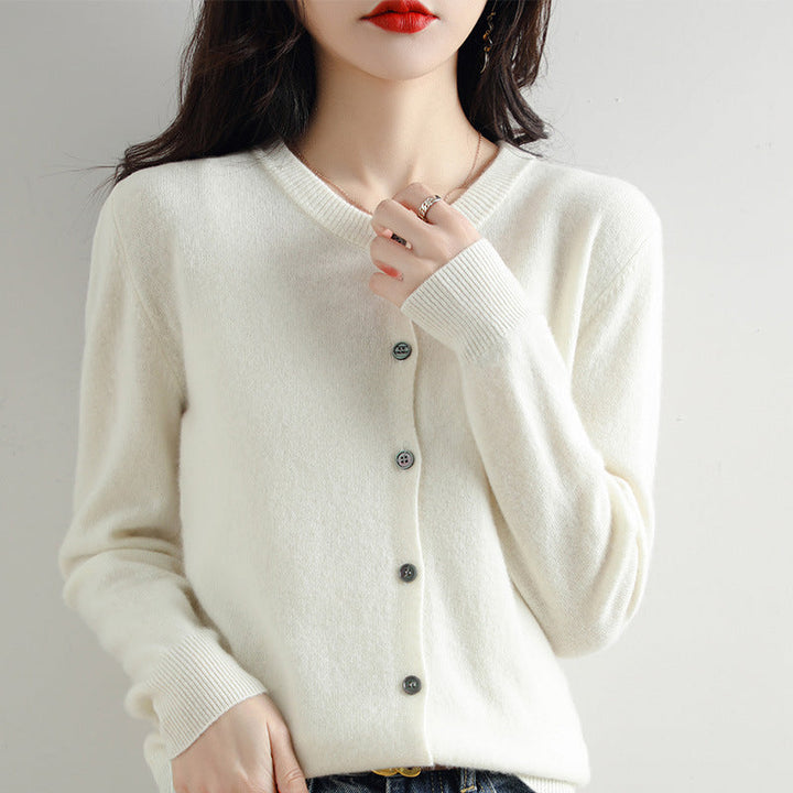 Lune London | Cozy cardigan with fine pattern