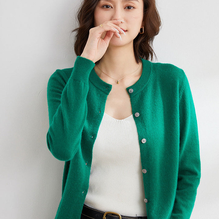 Lune London | Cozy cardigan with fine pattern