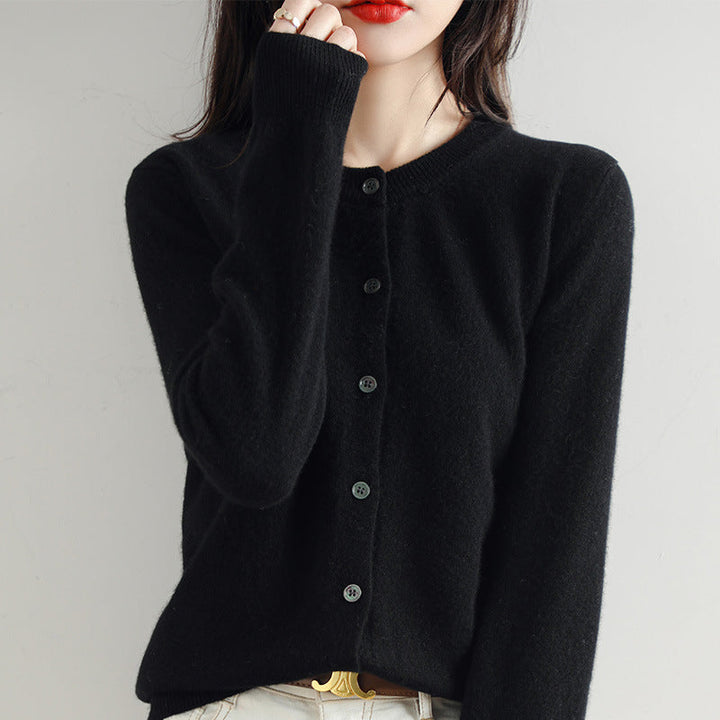 Lune London | Cozy cardigan with fine pattern