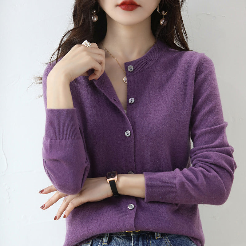 Lune London | Cozy cardigan with fine pattern