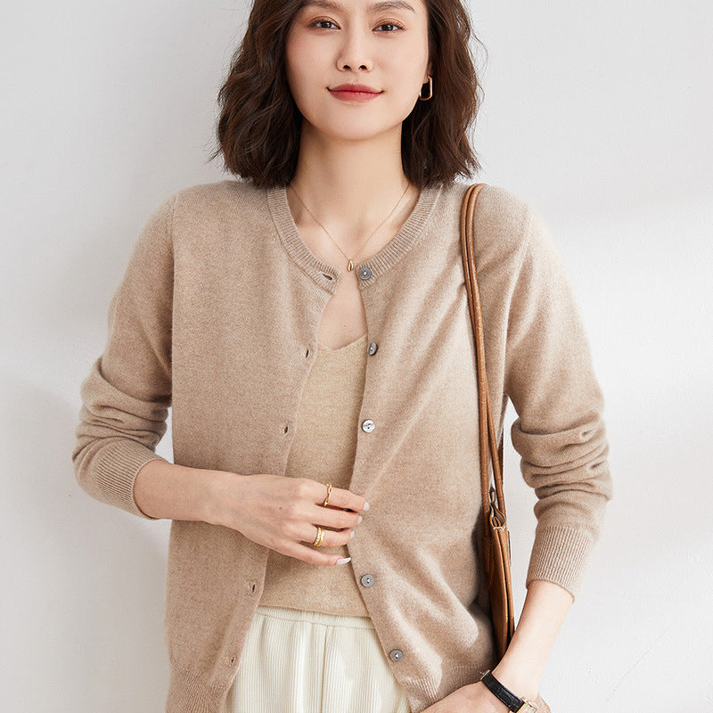 Lune London | Cozy cardigan with fine pattern