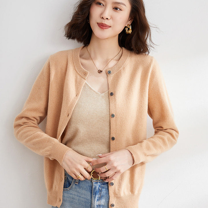 Lune London | Cozy cardigan with fine pattern
