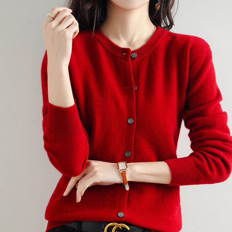 Lune London | Cozy cardigan with fine pattern