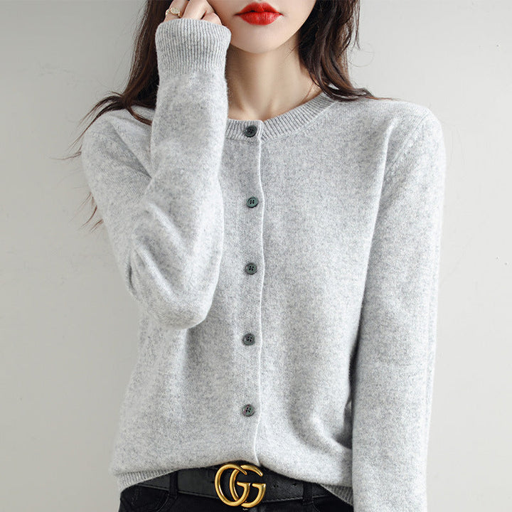 Lune London | Cozy cardigan with fine pattern