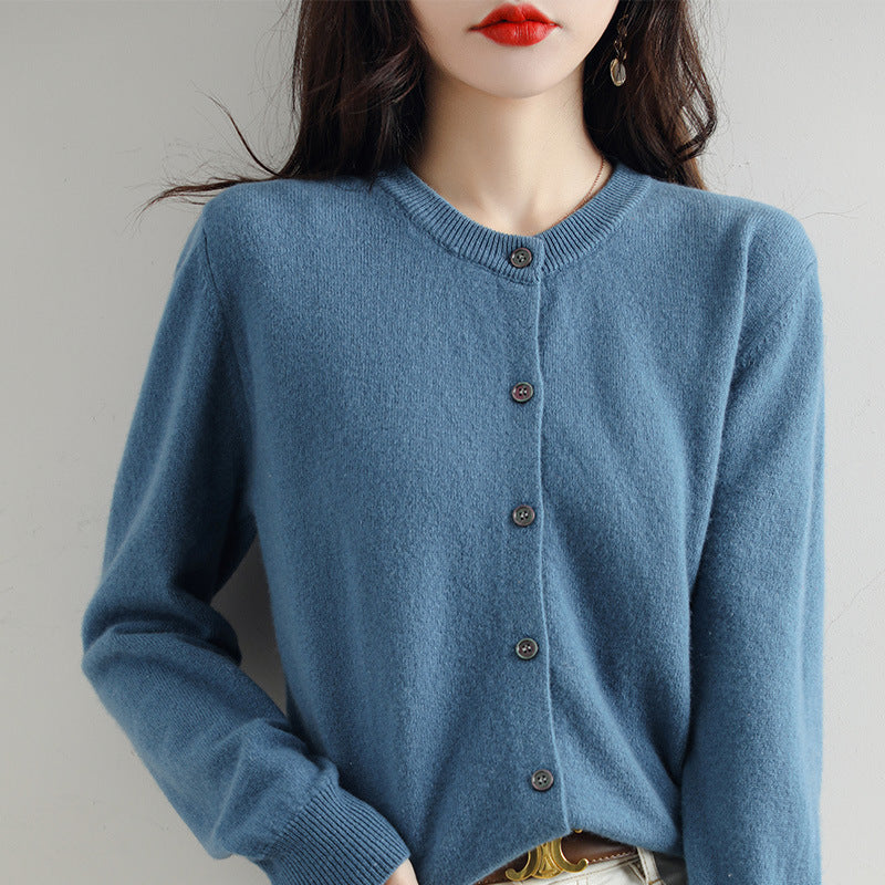 Lune London | Cozy cardigan with fine pattern