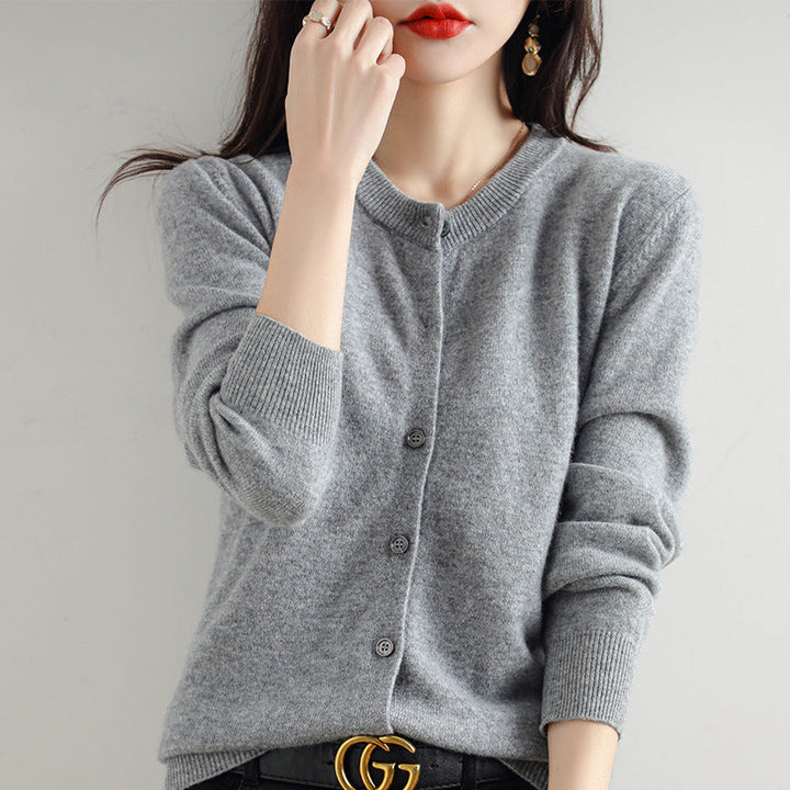 Lune London | Cozy cardigan with fine pattern