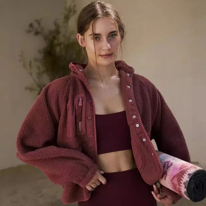 Lune London | Warm fleece jacket with pockets