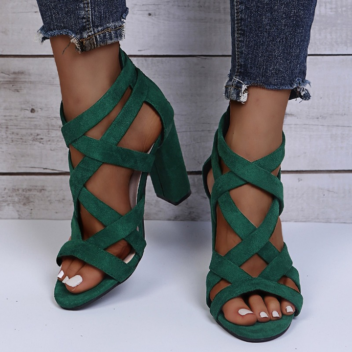 Lune London | Women's Orthopedic Suede Heels