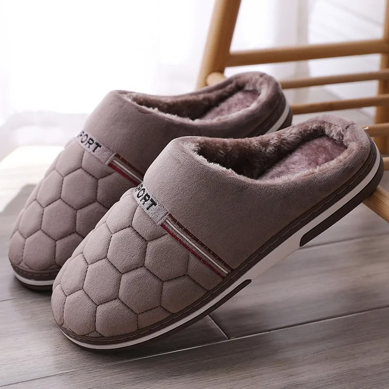 Lune London | Comfortable Winter Slippers with Thick Soles for Men