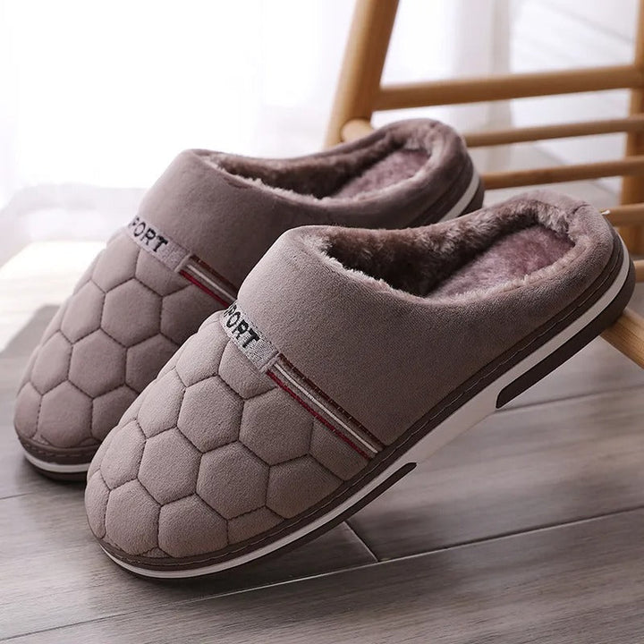 Lune London | Comfortable Winter Slippers with Thick Soles for Men
