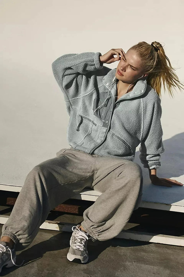Lune London | Warm fleece jacket with pockets