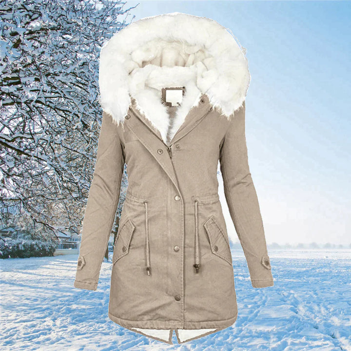 Lune London | The new parka jacket with hood and fur lining in oversized size