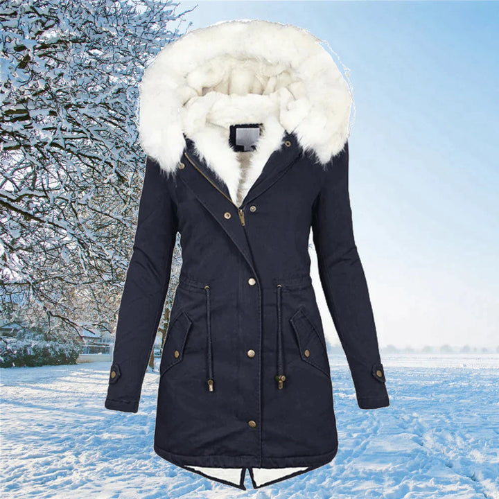 Lune London | The new parka jacket with hood and fur lining in oversized size