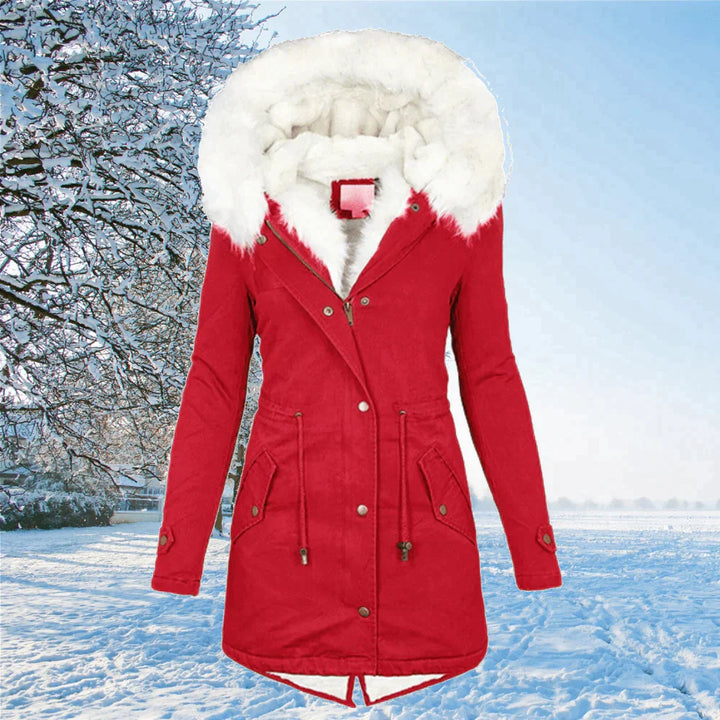 Lune London | The new parka jacket with hood and fur lining in oversized size